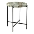 thumbnail image 2 of Moe's Home Collection Cirque Contemporary Marble Accent Table in Multi-Color, 2 of 5