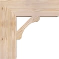 thumbnail image 3 of Ekena Millwork 5 1/2"W x 20"D x 20"H Legacy Block Smooth Bracket, Douglas Fir, 3 of 4