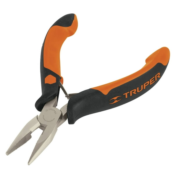 Pinza Miniatura Corte Diagonal 4 Truper Mango Comfort Grip