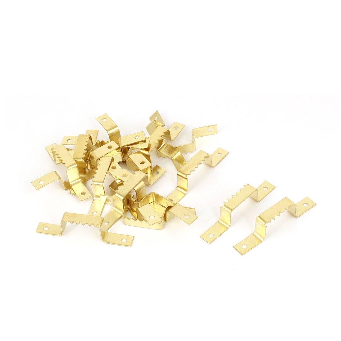 60mm x 8mm Saw Tooth Sawtooth Picture Photo Frame Hooks Hangers 20PCS w Screws Walmart Canada