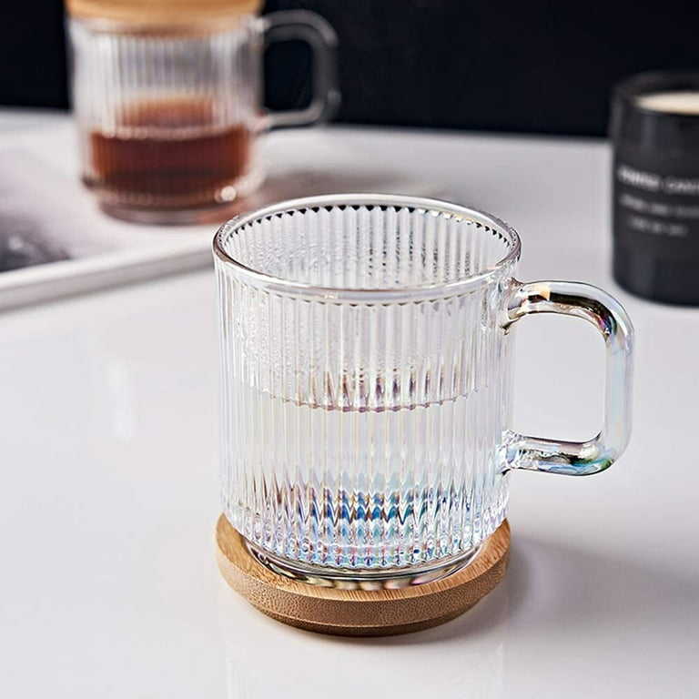 Cute Coffee Cup / Clear Coffee Mug / Tea Cups / Milk Cups / Coffee