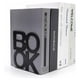 thumbnail image 2 of Sujetalibros - Sujetalibros decorativos de metal para estantes Libros de oficina Merek Design Heavy Duty, 2 of 5