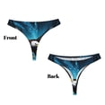 thumbnail image 3 of Fotbe Night Sky Forest Bald Eagle Tanga Sin Costuras para Mujer con Estampado – Panties Invisibles, Transpirables y Cómodos para Uso Diario-Small, 3 of 6