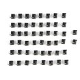 thumbnail image 1 of 50pcs 5.5mm x 2.1mm DC Power Barrel Jack Adapter for Breadboard, 1 of 4