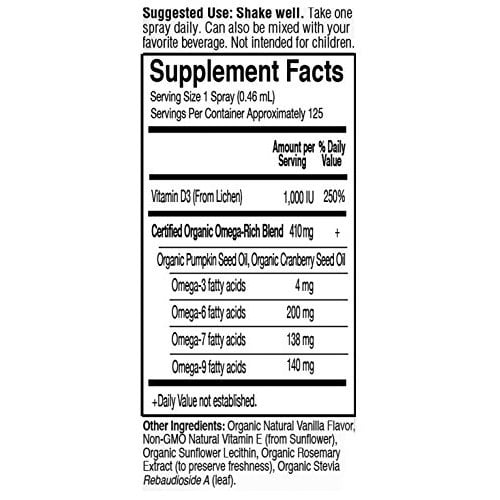 Garden of Life D3 Vitamin mykind Organic Whole Food Vitamin D