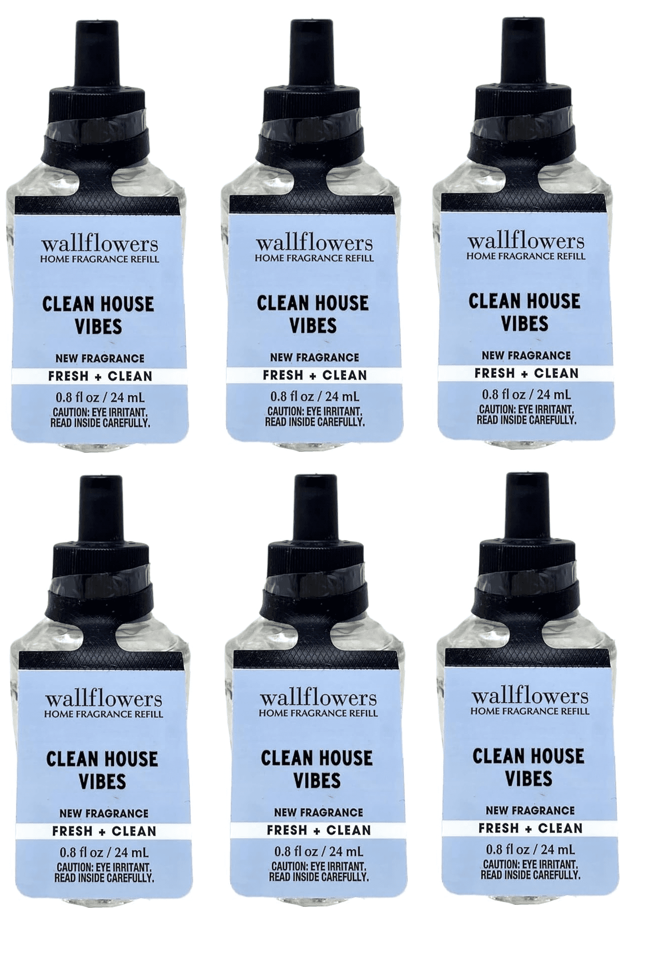 Bath and Body Works, Wallflowers Refill, 6-Pack, Assorted Scents