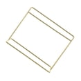 thumbnail image 3 of AURARMLET 1Pcs Miniature Clothes Rack For Model House Furniture In 35X0.3937X31X0.3937X6X0.3937in Golden Iron, 3 of 8