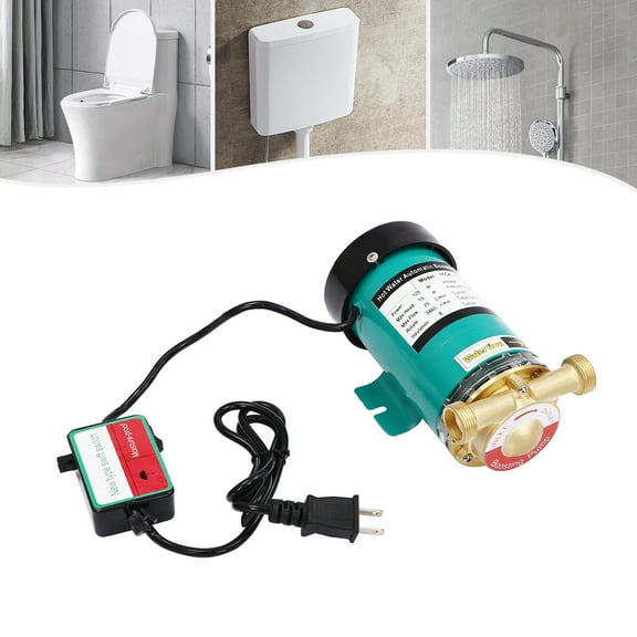 120W 115V 60Hz Household Booster Pump Automatic Boost Water Pressure Booster Pump Fits Shower