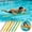 typeA, variant on Transparent Glitter Pool Float Stick, Large Blow Up Swimming Inflatable Beach Floating Inflatable Water Noodle with Confetti for Adults & Teens