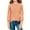 Orange, variant on ITSAME Girls Long Sleeve Shirts, Solid Color Round Neck Casual Rib Knit Top Orange 11T