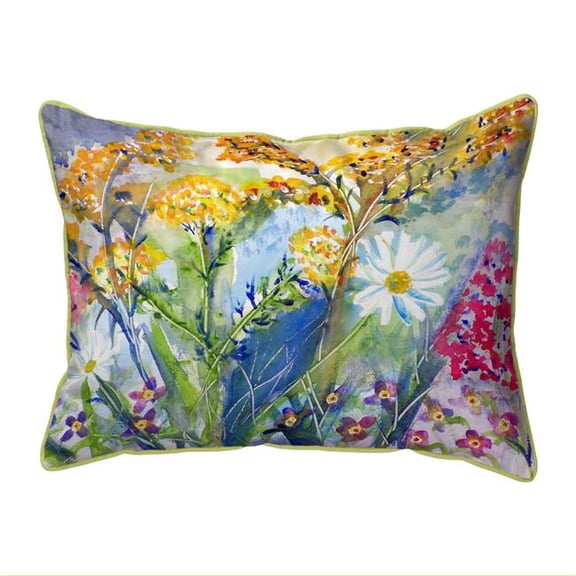 11 x 14 in. Wild Flower Small Indoor & Outdoor Pillow