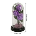 thumbnail image 2 of BKER Rose de la Saint-Valentin Fleur de la Saint-Valentin Veilleuse Ornement, 2 of 3