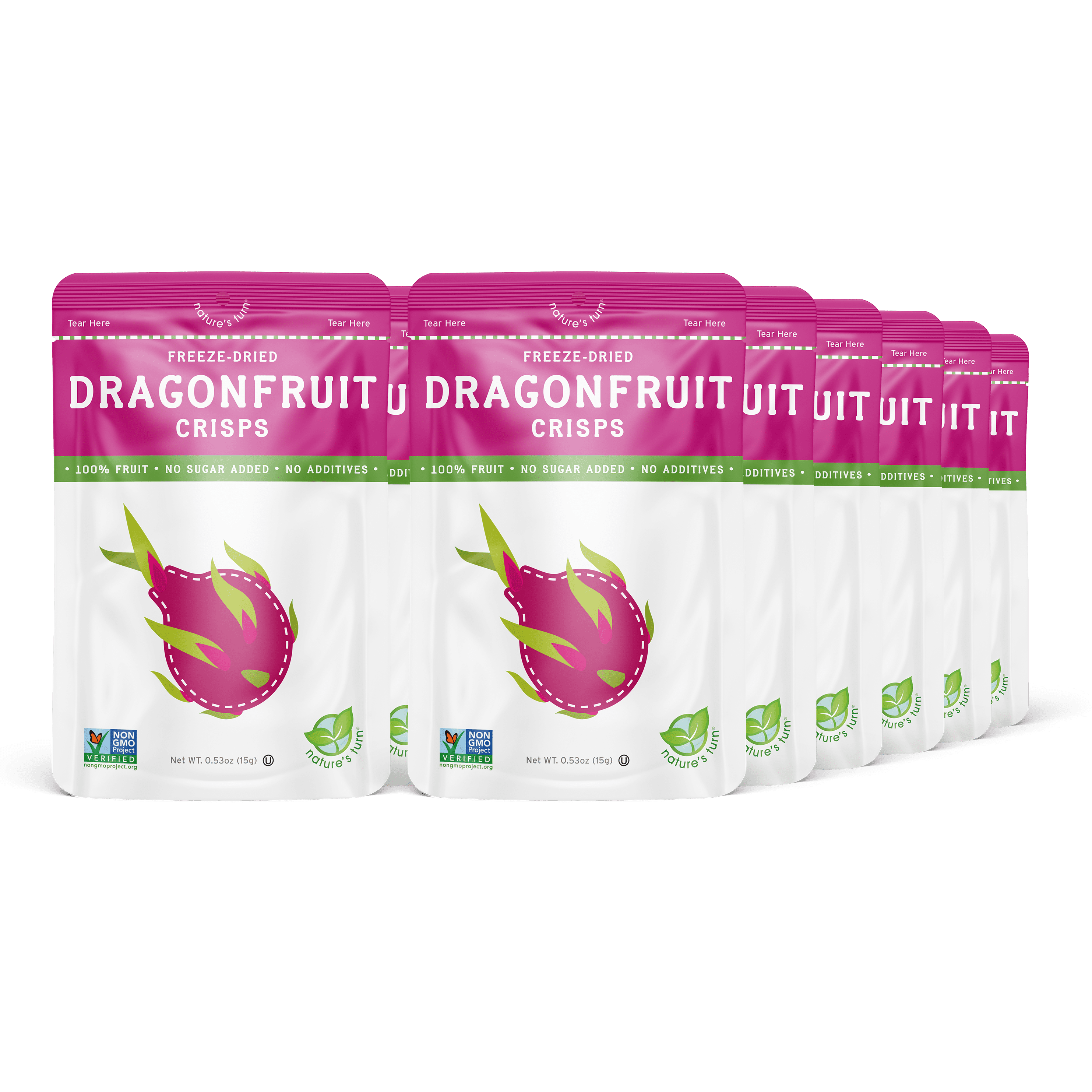 FreezeDried Dragon Fruit Crisps