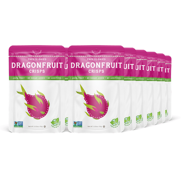 FreezeDried Dragon Fruit Crisps