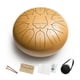 thumbnail image 1 of Tambor Handpan de Lengüeta de Acero Panda Plus con Accesorios de 11 pulgadas, 1 of 7