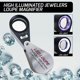 thumbnail image 3 of Miniplegable Loupe Gain Express de 10 x 21 mm con luz LED, 3 of 6