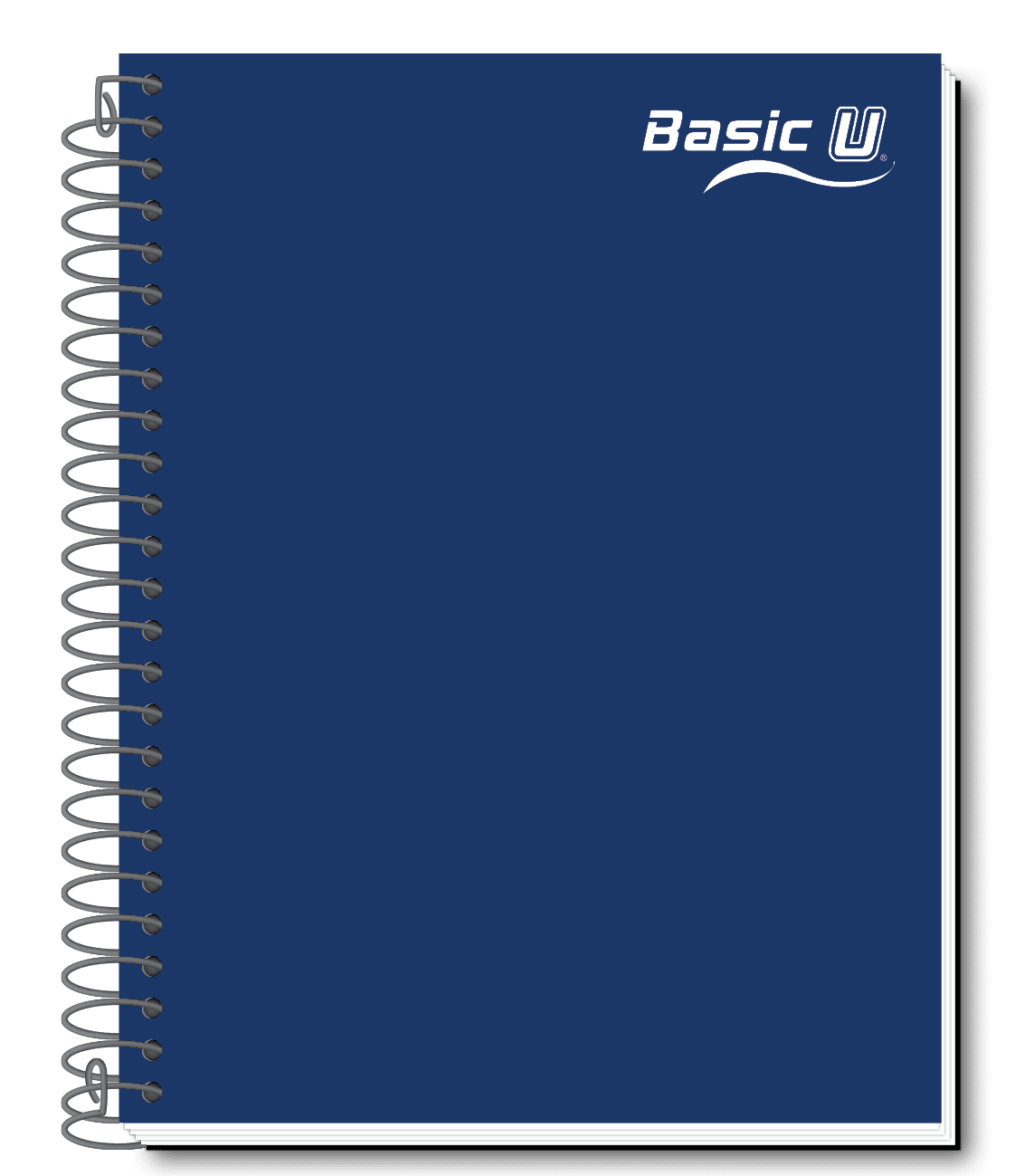 Top Star Basic U 5 Subject Wirebound Notebook Hard Cover Small Various Designs