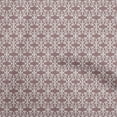 thumbnail image 1 of oneOone Cotton Poplin Twill Dusty Rose Fabric Ogee Craft Projects Decor Fabric Printed By The Yard 56 Inch Wide, 1 of 4