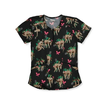 

Scrubaid Women s Scrub Tops - black multi s (Big Girls)