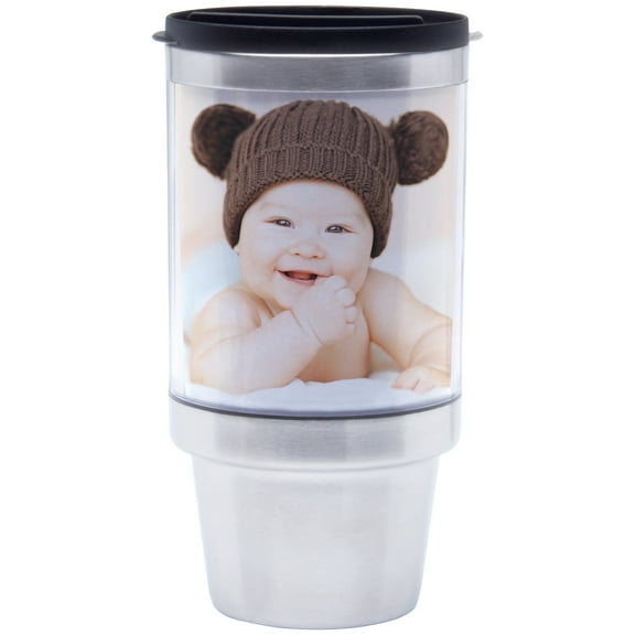 Thermo-Temp 16 oz. Stainless Steel DIY Photo Tumbler