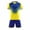 outfits 70#Yellow, variant on WAYUTE Kids Youth Boys 2 Piece Athletic Sets V Neck Short Sleeve Soccer Shirt Quick Drying Stretchy Training Outfits Casual Clothing Sets