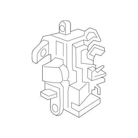 Genuine OE Ford Lock Assembly - Door - JL3Z1526412C