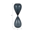 thumbnail image 5 of Decorative Iridescent Hourglass - Modern Sculpture for Home, Living Room, Bedroom, or Office Decor - Elegant Accent for House Shelf Decor, Coffee Table Display, or Mantel Centerpiece - 20", Blue, 5 of 14