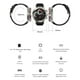 thumbnail image 3 of Reloj deportivo con pulsera inteligente ELF3, pantalla TFTFullTouch de 1,39 pulgadas, rastreador de ejercicios IP67, llamada BT resistente al agua, 3 of 8