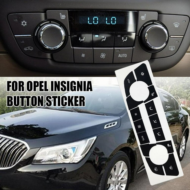 JUICEASE For Opel Insignia Button Sticker for Vauxhall Insignia A G09 Accessories Interior Repair Cover