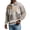 Kaki_10, variante sur Nokdvo Chandails en Molleton pour Hommes Mode Col à Revers Boutonné Color Block Chandails en Molleton Automne Hiver Décontracté Col à Revers Manches Longues Pulls Chemise, Café m