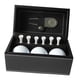 thumbnail image 4 of Juego de regalo de pelotas de golf, herramienta de metal para hacer divots, pelotas de golf, 6 tees de golf, regalo de golf para hombres Herramienta de división plateada, 4 of 9