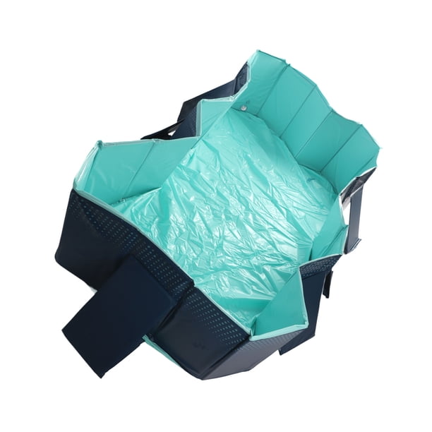 Piscina Plegable, Piscina Plegable Para Niños, Piscina De Juegos Portátil Para Niños, Mascotas, Familia, Con Diseño Liviano Y Resistente, No Necesita Inflado, Fácil