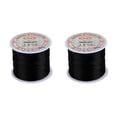 thumbnail image 1 of bedienty 60M Beading Thread DIY Soft Flexible Cord House Necklace Wristband Anklet Pendant Jewelry Making Rope Accessories Black 2Set, 1 of 6