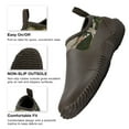 thumbnail image 3 of HISEA Anti-Slip Garden Shoes, Waterproof Rubber Ankle Rain Boots for Men & Women, Camo, Size 8 Women/7 Men, 3 of 9