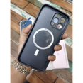 thumbnail image 1 of Funda Magnética De Vidrio Para Teléfono iPhone 11 12 14 13 pro max Cubierta Trasera Esmerilada, 1 of 4