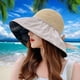 thumbnail image 5 of Sombreros de malla para el sol para mujer, ligeros, plegables, para playa, con ala ancha, sombrero de pescador, 5 of 5