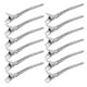 thumbnail image 4 of Clip de pico de pato 12 clips de pico de pato para seccionamiento de estilo clips de rizo de cocodrilo de metal de acero inoxidable profesional con agujeros para peinar el ANGGREK Otros, 4 of 8