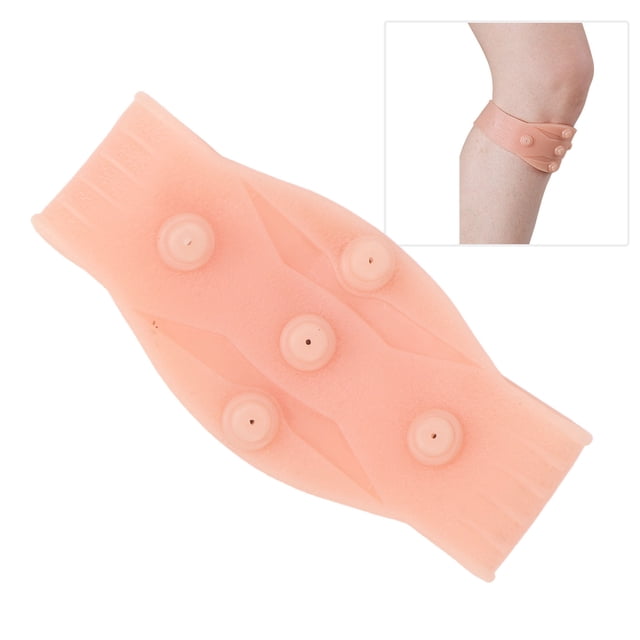 Brace Estabilizador de Rótula, Promover El Imán Curacivo Magnet de Textura Bordes de Suavizado de Soporte de Rodilla Reutilizable Para Deportes