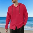 thumbnail image 3 of Neewe Womens Long Sleeve Shirts Casual Summer Fashion Ladie Tops Loose Fit Spring Lightweight Clothes Beach Vacation, 3 of 5