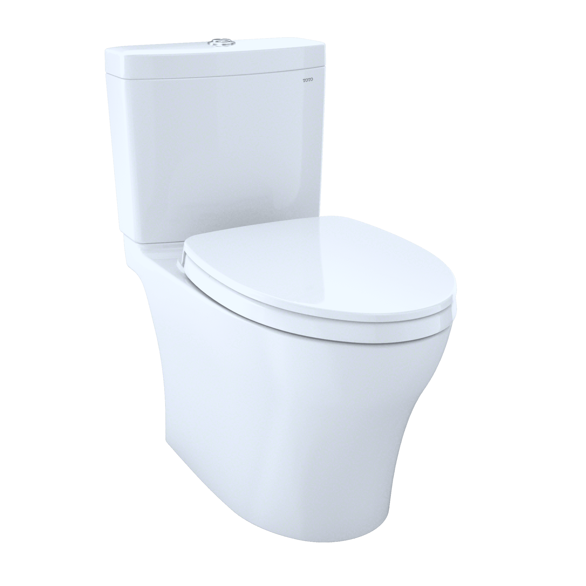 toto aquia dual flush elongated two piece toilet