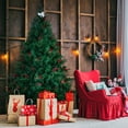 thumbnail image 5 of Uten 7ft Unlit Artificial Christmas Tree with Pine Cones & Red Berries, Includes Foldable Metal Stand for Holiday Christmas Decoration, 5 of 12