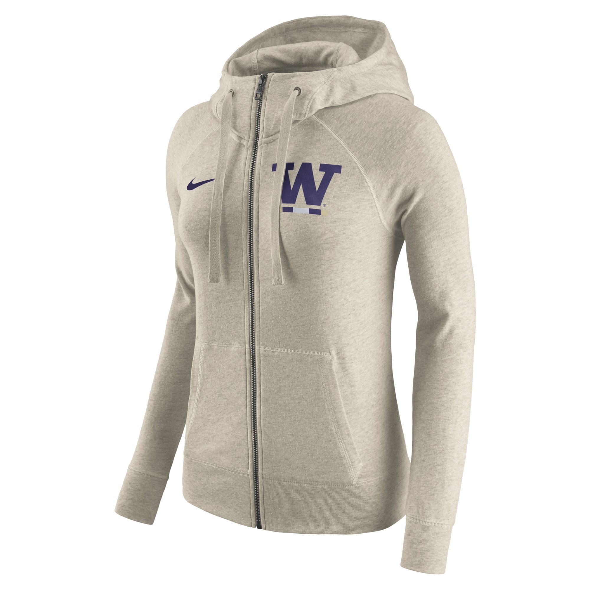 Washington Huskies Nike Women's Gym Vintage Full-Zip Hoodie - Cream -  Walmart.com