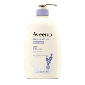 Aveeno Stress Relief Body Wash with Lavender & Chamomile, 33 fl. oz