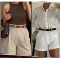 thumbnail image 2 of 3 Pack Women Belts For Jeans Dresses Pants Ladies PU Waist Belt with Buckle, 2 of 10