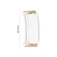 thumbnail image 4 of Funda protectora de TPU suave con todo incluido para reloj Fitbit Inspire 3 (oro rosa) WDOplteas Para estrenar, 4 of 7