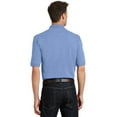 thumbnail image 4 of Port Authority ®  Heavyweight Cotton Pique Polo With Pocket.  K420p 3Xl Light Blue, 4 of 4