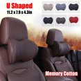 thumbnail image 2 of Space Memory Cotton Car Headrest U Shaped Neck Pillow Auto Vehicle Rest Cushion Car Accessories Sleep Protection Pillow, 2 of 4