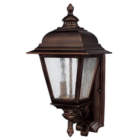 Brookwood Collection - Brookwood Energy Star Outdoor Wall Lantern in Burnished Bronze - Bulb Type: Incandescent