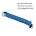 thumbnail image 3 of Uxcell 0.1'' x 8.2ft Security Steel Cable Lock Wire Rope Steel Blue, 3 of 5
