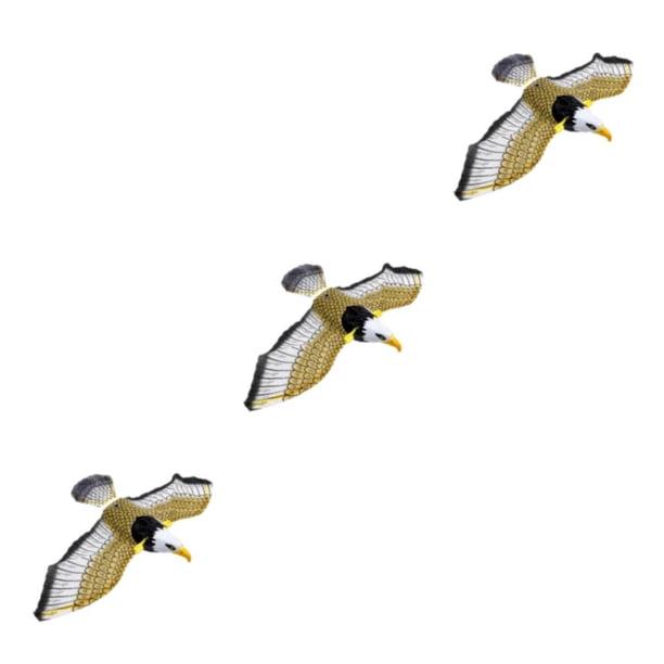 Inteprter Protective Luminous Hanging Flying Bird w/ Toys Kite Decoy Music Scare Type1 NO1